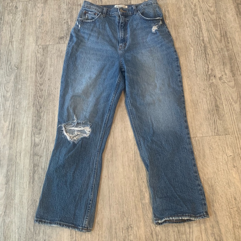 Abercrombie & Fitch Ultra High Rise Kick Flare Curve Love - Size 29|8R